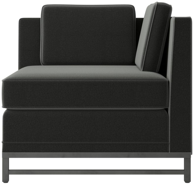 Metric Corner Chair Dale Dark Grey by Paul McCobb - image 0 of 7