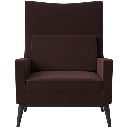 Embassy Lounge Chair Luca Espresso