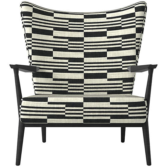 Pull-Up Lounge Chair Model 1321 Piano Domino by Paul McCobb