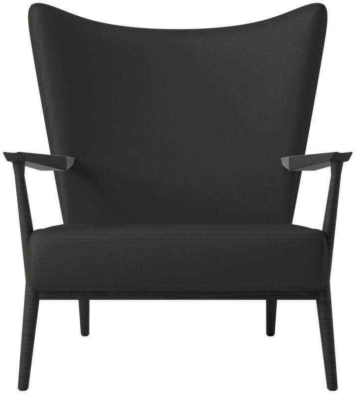 Pull-Up Lounge Chair Model 1321 Kanvas Ebony by Paul McCobb - image 0 of 7