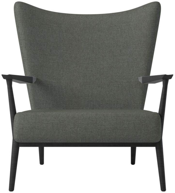 Pull-Up Lounge Chair Model 1321 Taylor Charcoal by Paul McCobb - image 0 of 7