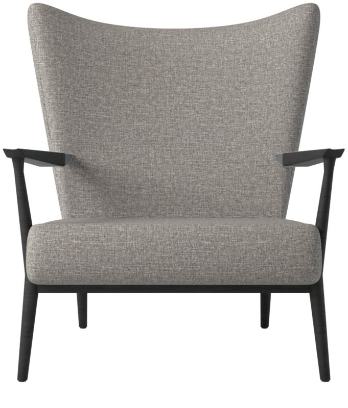 Pull-Up Lounge Chair Model 1321 Taylor Felt Grey by Paul McCobb - image 0 of 7