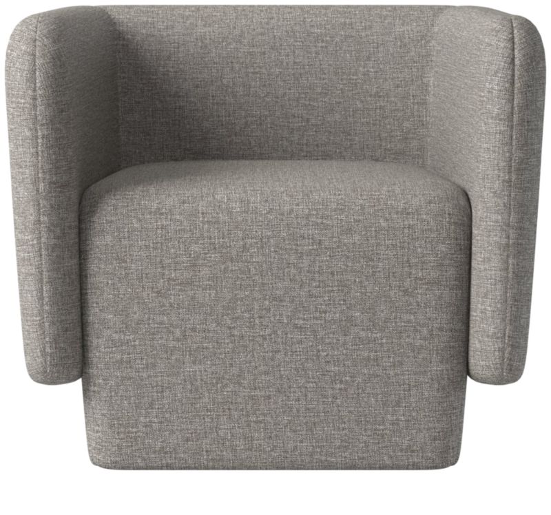 Escapade Lounge Chair Taylor Felt Grey by Kravitz Design - image 0 of 7