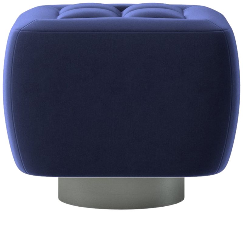 Fells Small Tufted Ottoman Luca Eclipse by Kravitz Design - image 0 of 5