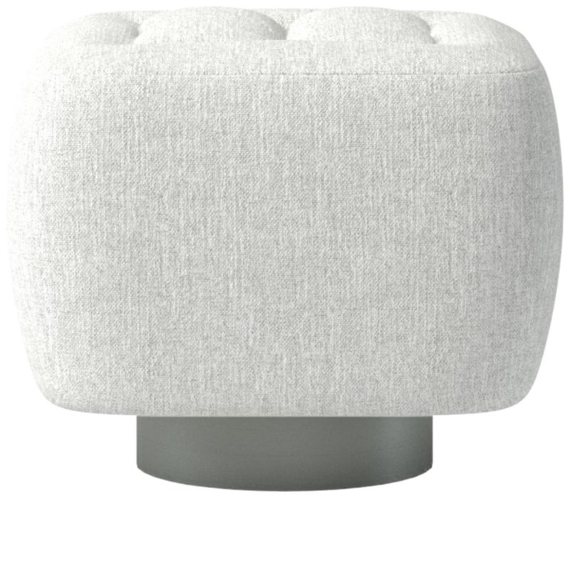 Fells Small Tufted Ottoman Elliot Dove by Kravitz Design - image 0 of 5