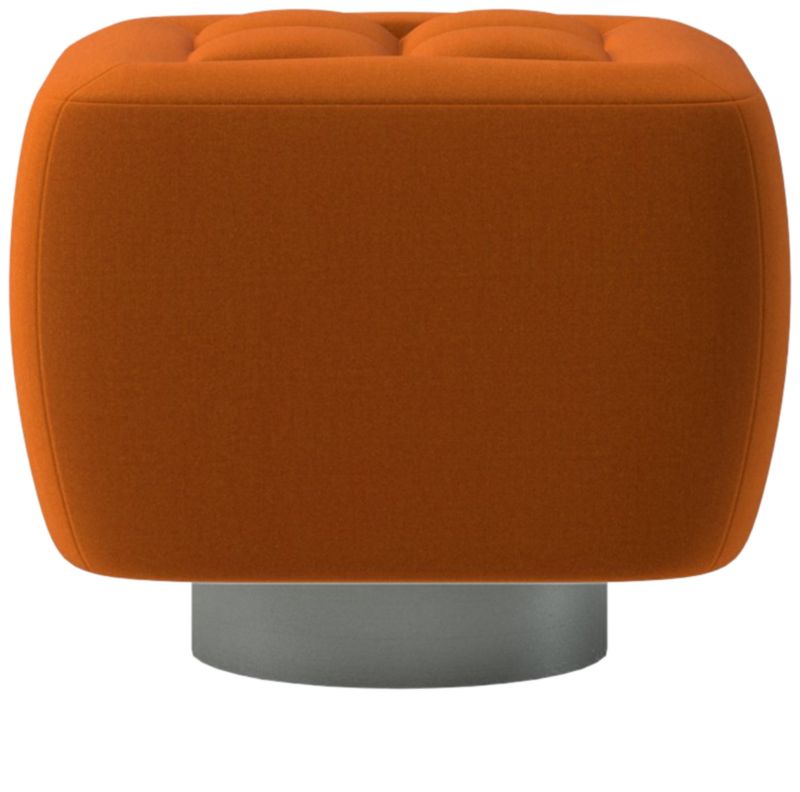 Fells Small Tufted Ottoman Luca Russet by Kravitz Design - image 0 of 5