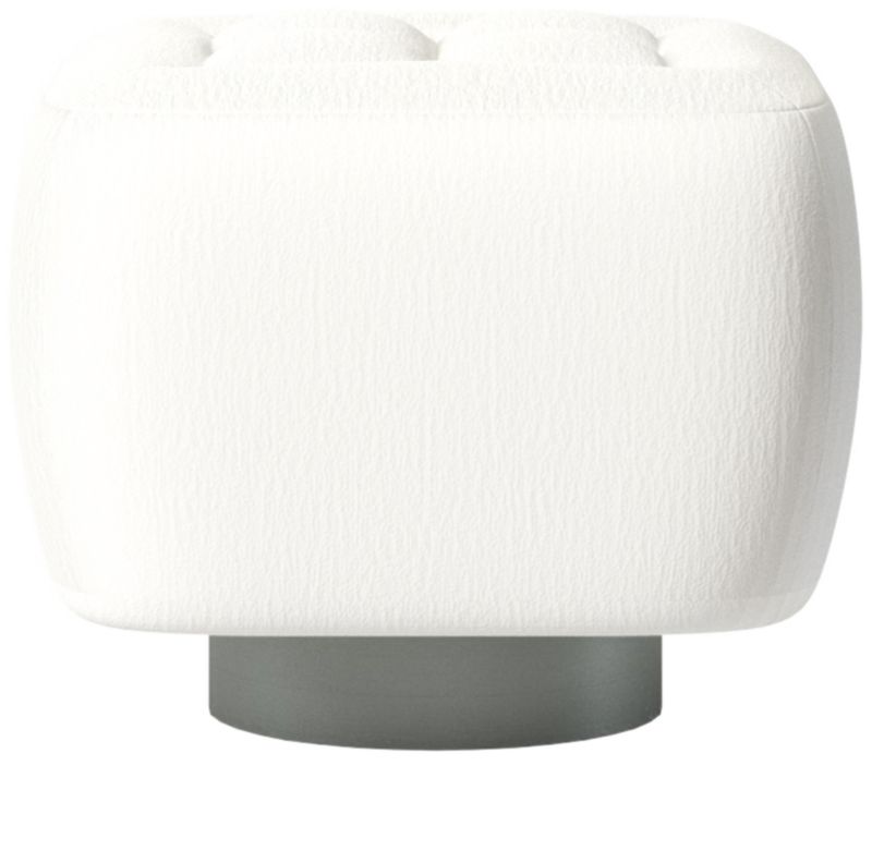 Fells Small Tufted Ottoman Dream Pina Colada by Kravitz Design - image 0 of 5