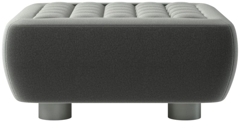 Fells Large Tufted Ottoman Dale Dark Grey by Kravitz Design - image 0 of 6