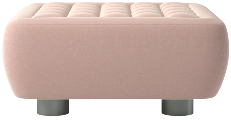 Fells Large Tufted Ottoman Dale Blush by Kravitz Design - image 0 of 6