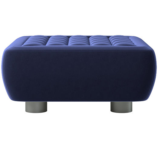 Fells Large Tufted Ottoman Luca Eclipse by Kravitz Design