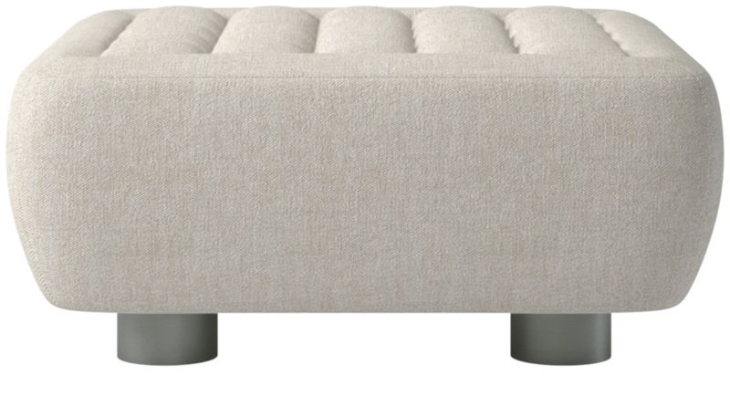 Fells Large Tufted Ottoman Deauville Dune by Kravitz Design - image 0 of 6