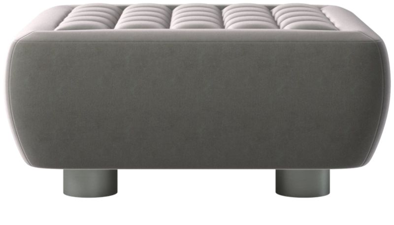 Fells Large Tufted Ottoman Luca Storm by Kravitz Design - image 0 of 6