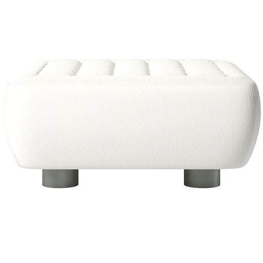 Fells Large Tufted Ottoman Dream Pina Colada by Kravitz Design