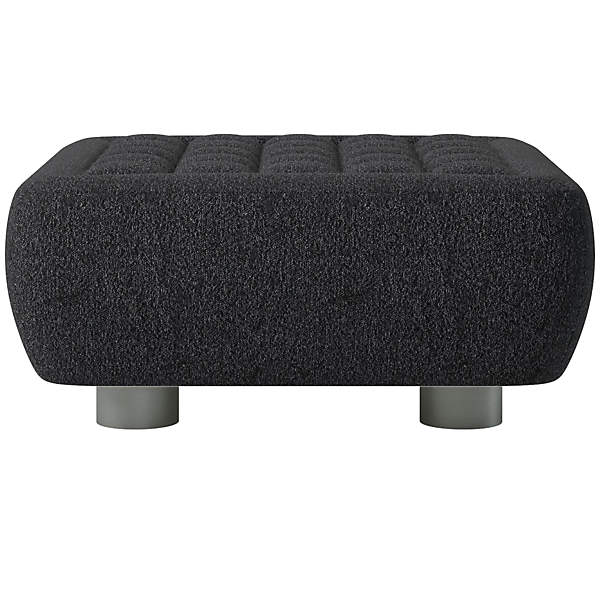 Cb2 on sale tufted ottoman