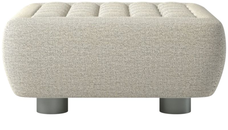 Fells Large Tufted Ottoman Deauville Stone by Kravitz Design - image 0 of 6