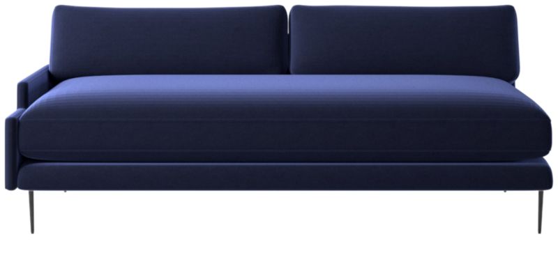 Scalino Right Arm Loveseat Luca Eclipse - image 0 of 7