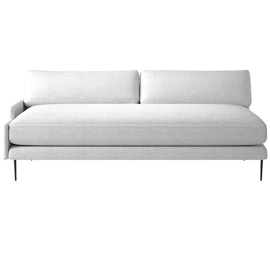 Scalino Right Arm Loveseat Elliot Dove