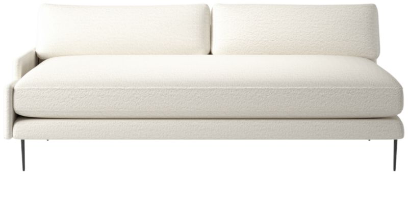 Scalino Right Arm Loveseat Wooly Sand - image 0 of 7