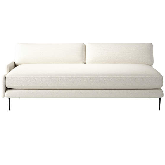 Scalino Right Arm Loveseat Wooly Sand