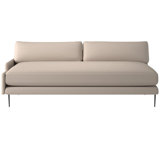 Scalino Right Arm Loveseat Luca Bone