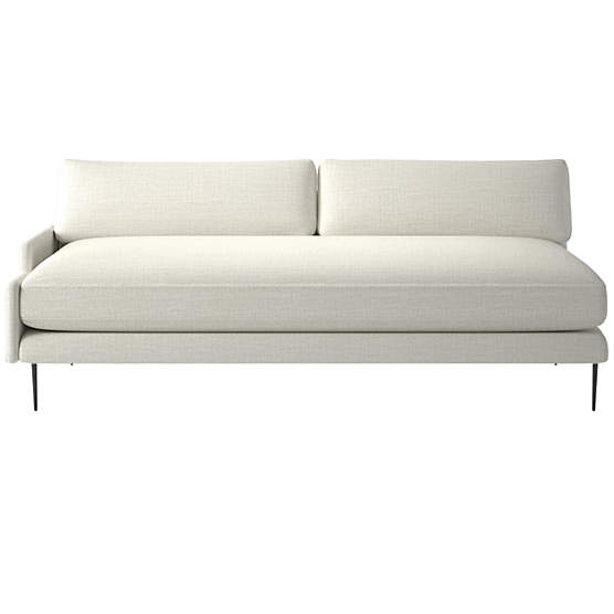 Scalino Right Arm Loveseat Lindy Snow