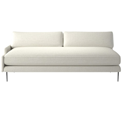 Scalino Right Arm Loveseat Lindy Snow