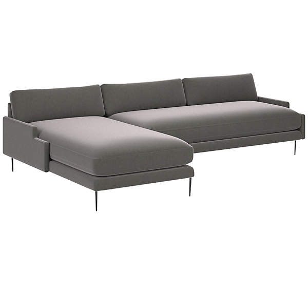 Cb2 district sectional deals