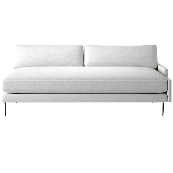 Scalino Left Arm Loveseat Elliot Dove