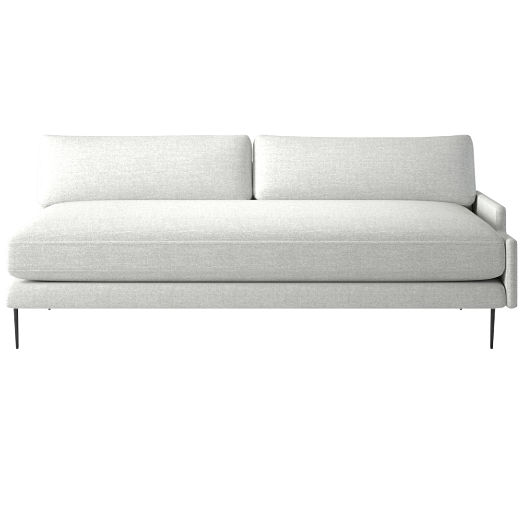 Scalino Left Arm Loveseat Elliot Dove