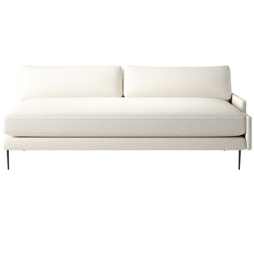 Scalino Left Arm Loveseat Wooly Sand