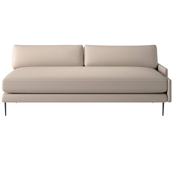 Scalino Left Arm Loveseat Luca Bone