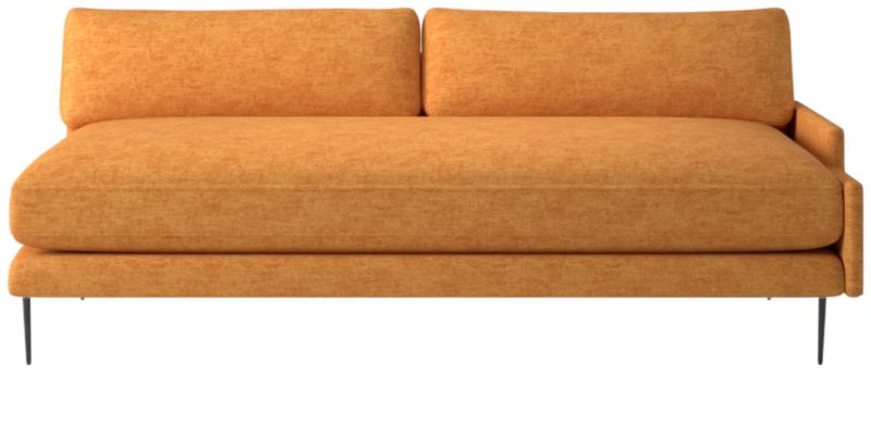 Scalino Left Arm Loveseat Dream Ginger Tea - image 0 of 8