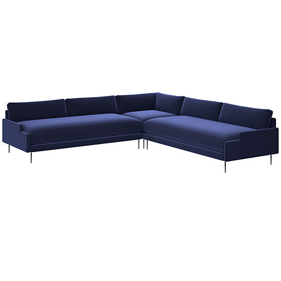 Scalino 3-Piece Sectional Sofa Luca Eclipse