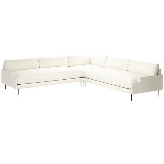 Scalino 3-Piece Sectional Sofa Wooly Sand