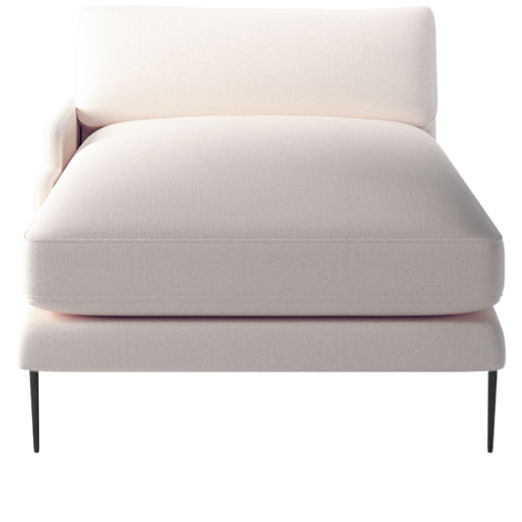 Scalino Left Arm Chaise Biba Frost