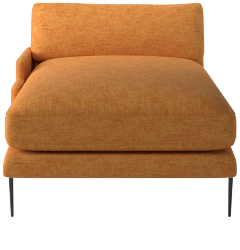 Scalino Left Arm Chaise Dream Ginger Tea - image 0 of 8