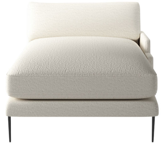 Scalino Right Arm Chaise Wooly Sand