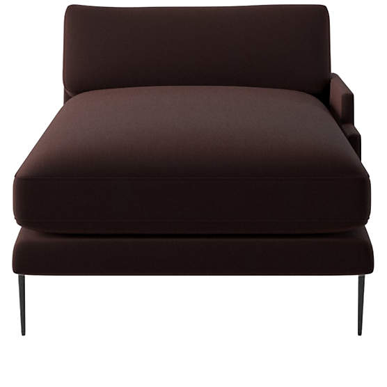 Scalino Right Arm Chaise Luca Espresso