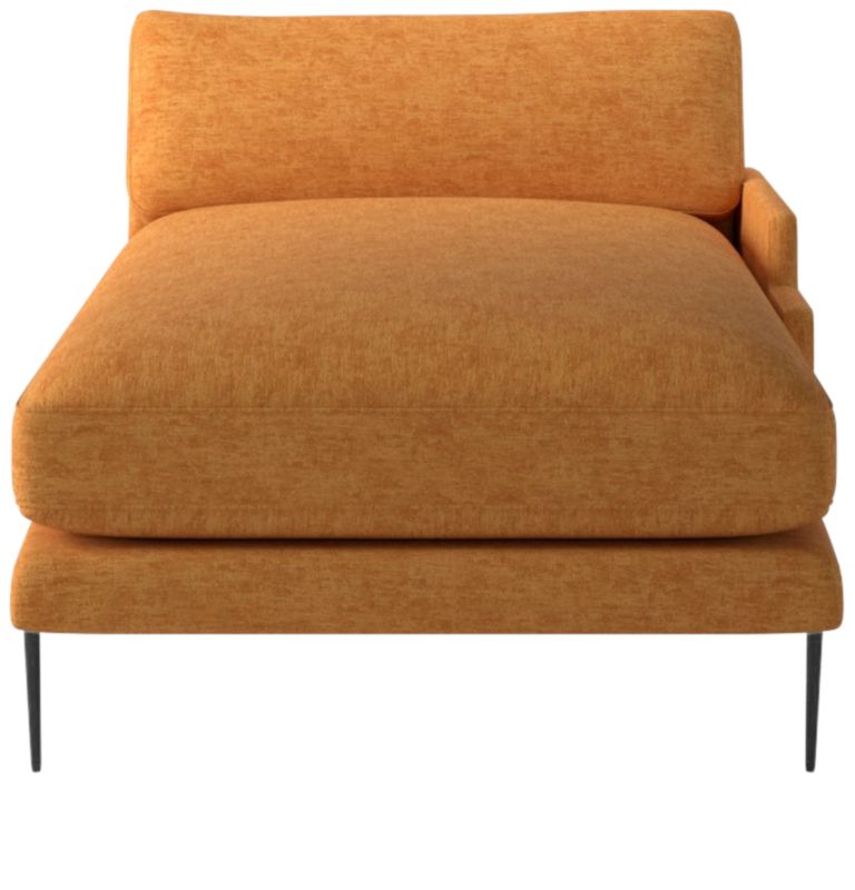 Scalino Right Arm Chaise Dream Ginger Tea - image 0 of 8