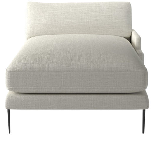 Scalino Right Arm Chaise Lindy Snow