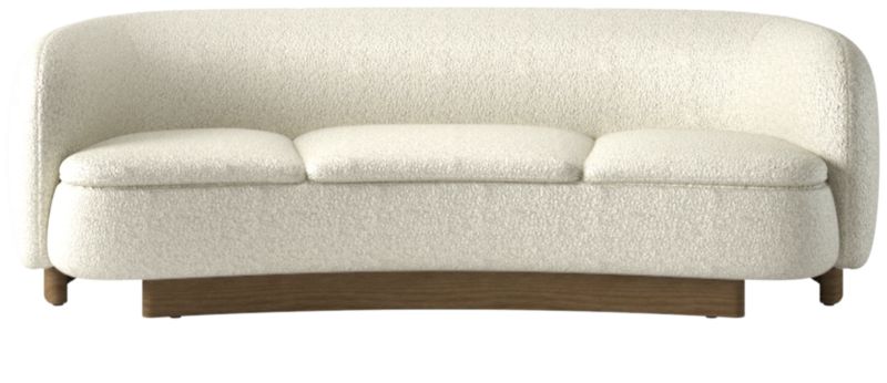 Muir Curved Sofa Bloce Grey by Lawson-Fenning - image 0 of 8