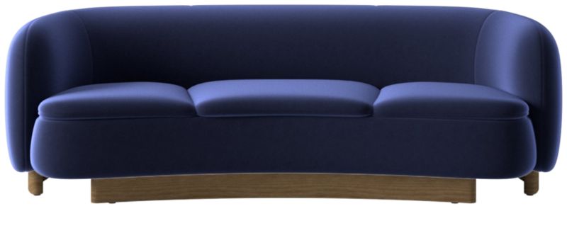 Muir Curved Sofa Luca Eclipse by Lawson-Fenning - image 0 of 8