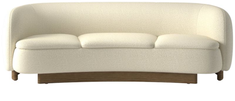 Muir Curved Sofa Bloce Cream by Lawson-Fenning - image 0 of 8