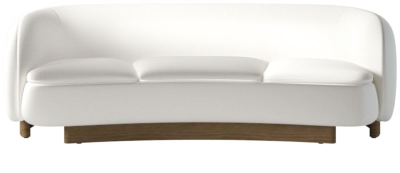 Muir Curved Sofa Dream Pina Colada by Lawson-Fenning - image 0 of 8