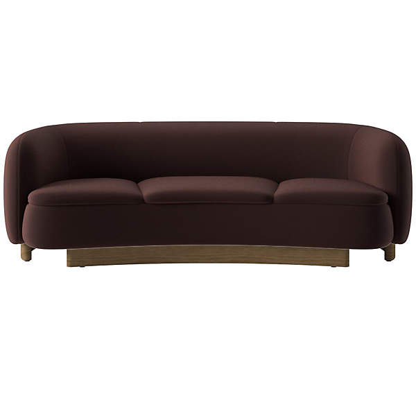 Lawson fenning curved 2025 back sofa