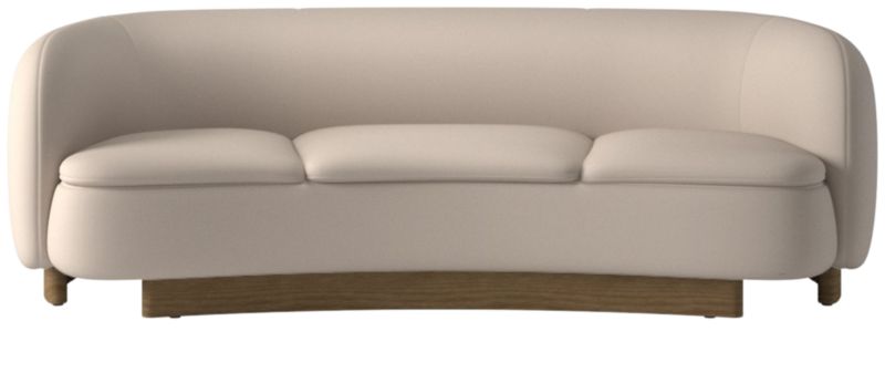 Muir Curved Sofa Luca Bone by Lawson-Fenning - image 0 of 8