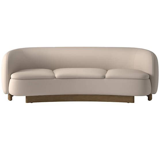 Muir Curved Sofa Luca Bone by Lawson-Fenning