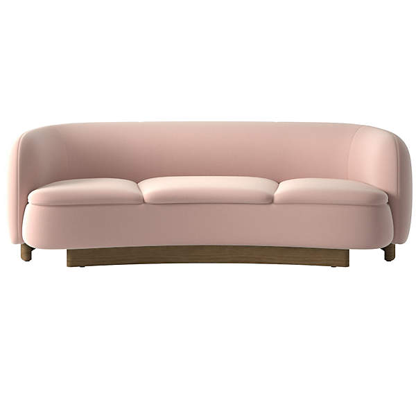 Curved sofa new arrivals cb2