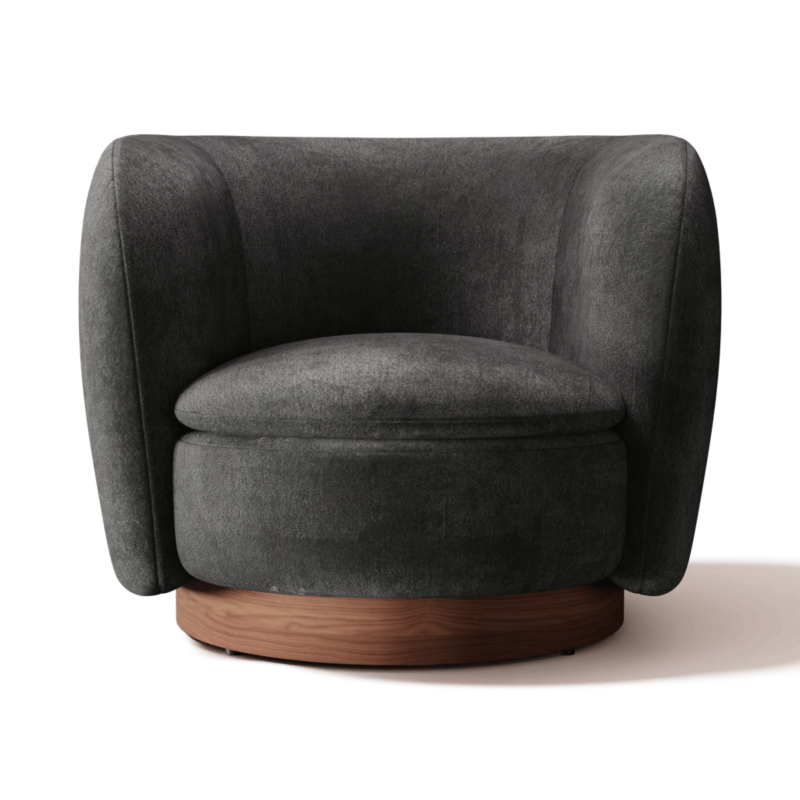 Muir Swivel Chair Luca Storm - image 0 of 7