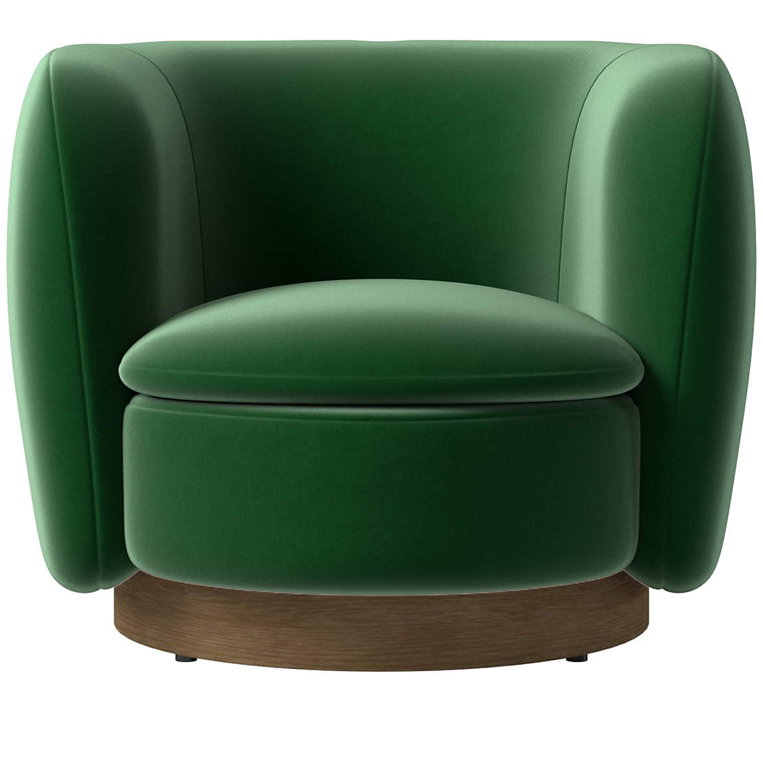 Muir Swivel Chair Deauville Dune CB2